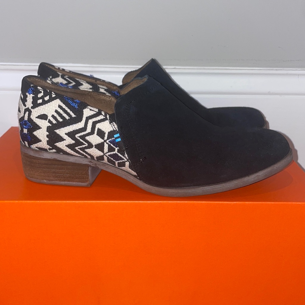 Pattern Toms Booties
